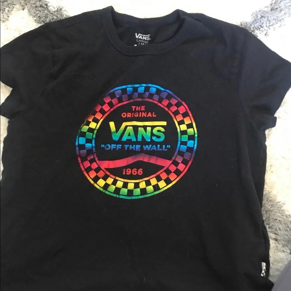 Vans cropped shirt